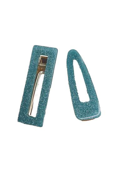 New Obsessions 2-Piece Glitter Clamp Set Buckle