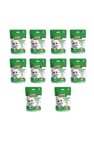 Jungle Crunch Kedi Ödül Maması Tüy Yumağı Kontrolü 10 Adet (1x60gr)