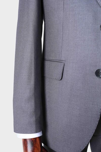 Kadir Büyükkaya Slim Fit Yelekli Erkek Takım Elbise - Viskon Karışımlı Kumaş Şık Ve Rahat-kaw1037s