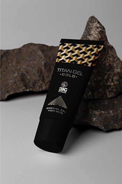 BİG POWER Titan Gel Gold Penis Kremi 50 ml