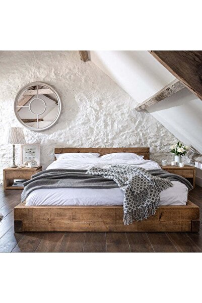 sepetimorganik Ahşap Karyola