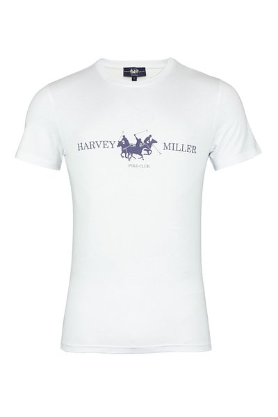 Harvey Miller Polo Club T-Shirt Kurzarmshirt Polo-Club