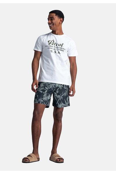Petrol Industries T-Shirt Kurzarmshirt Sandcastle