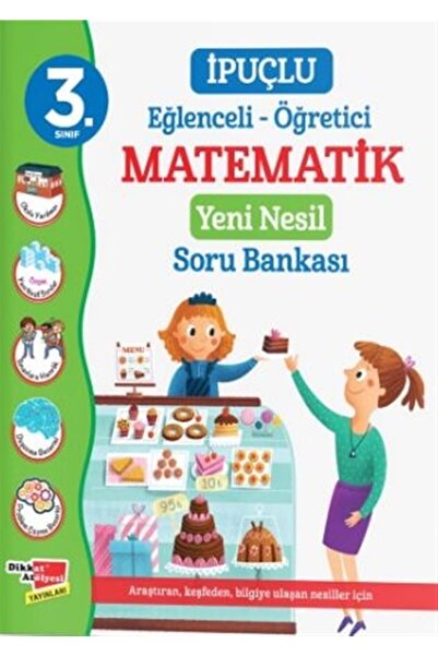 Dikkat Atölyesi Yayınları 3. Sınıf Ipuçlu Matematik Yeni Nesil Soru Bankası