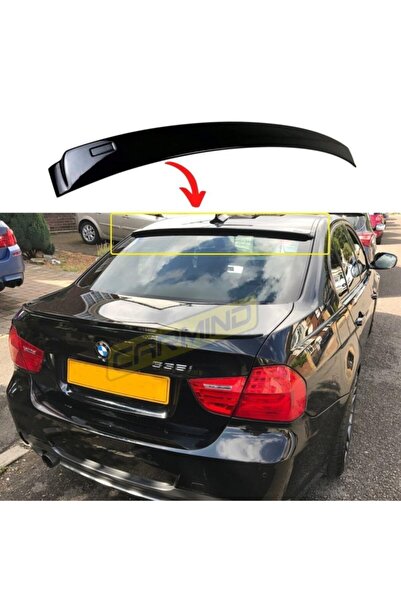 Carmind Bmw 3 Serisi E90 Cam Üstü Spoiler Piano Black 2005-2011