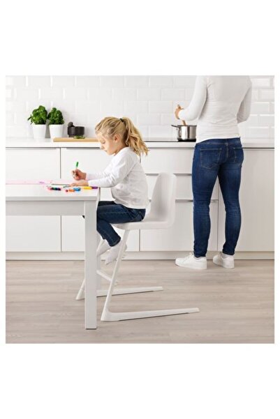 IKEA Langur Mama Sandalyesi Beyaz