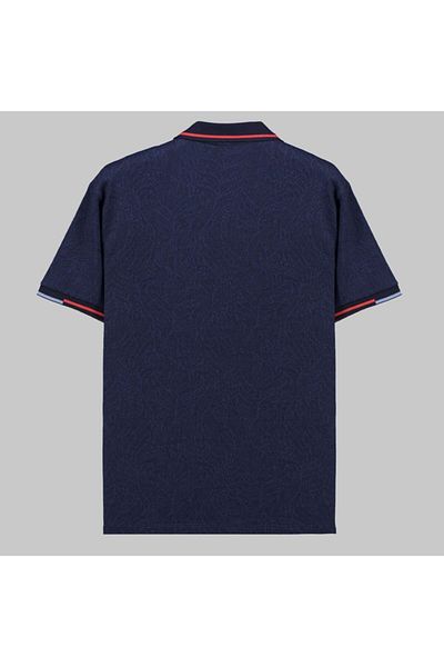 Sarar Συνέντευξη Μπλουζάκι Polo Neck Navy Blue