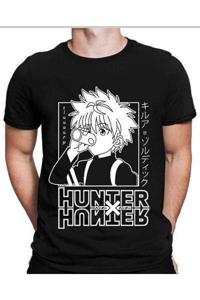 Kuzgunshop Μπλουζάκι Hunterxhunter Killua Zoldyck Unisex