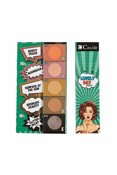 Cecile Eyeshadow Palette Headlight Palette Ep4