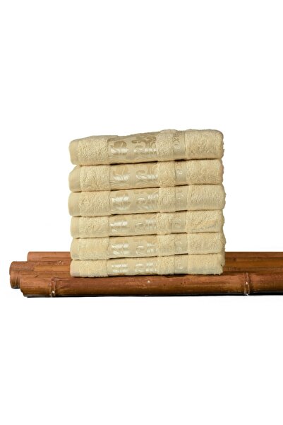 Mulberry Бамбуковий рушник 100 органічний набір рушників 50x90 см 6 шт. преміум ультра м'який декоративний