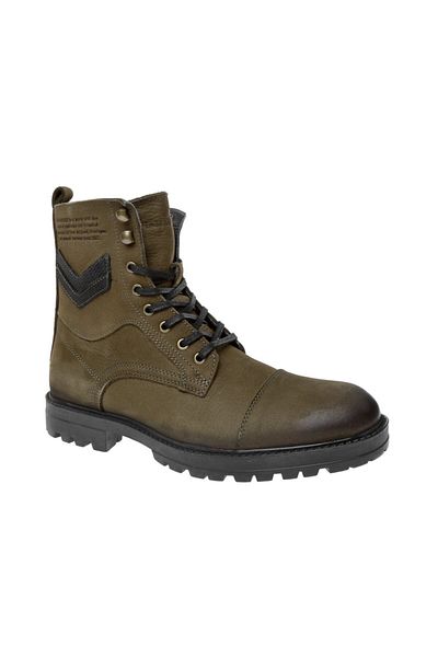 Hammer Jack 17640 New Season Δερμάτινες ανδρικές μπότες Nubuck
