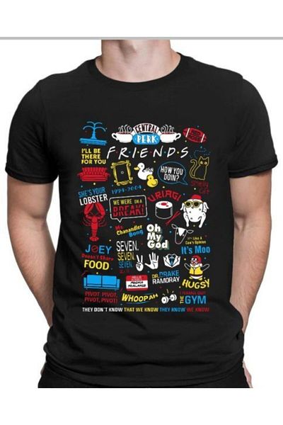 Kuzgunshop Μπλουζάκι Unisex Σύμβολο Friends