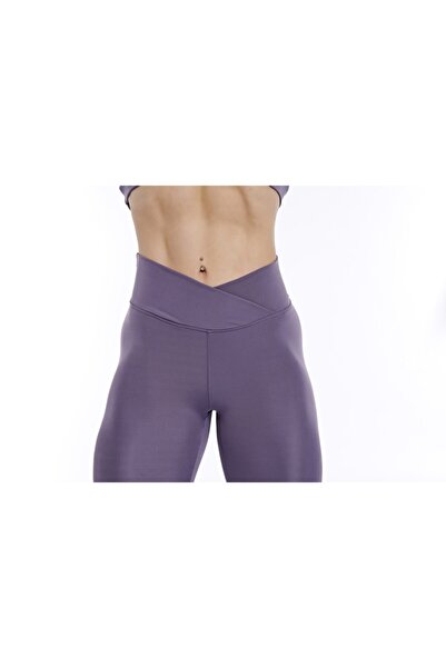 YEXECH Leggings sport Pushup pentru damă Seria Rhythm Liliac