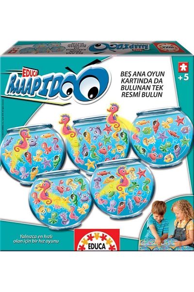 EDUCA حوض السمك Raaapidoo Puzzle - لعبة تعليمية