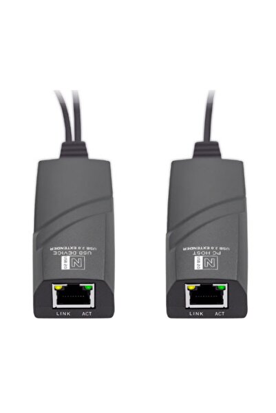 Usb Extander 2.0 (rj45) 100 Metre Adaptörlü