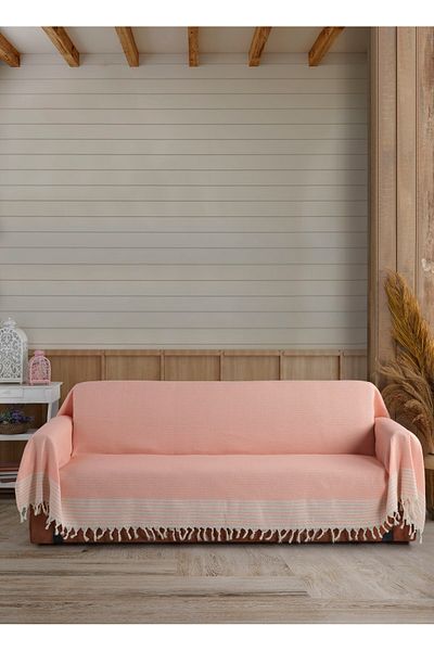 Lux Touch Scutec organic Buldan Dimensiune mare Ergenekon 180x300cm Husă pentru canapea și canapea