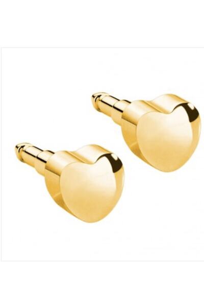 nina Mia Medikal steril Kulak Delme Küpesi Günlük Kullanıma Uygundur kalp yıldız Ve Top model