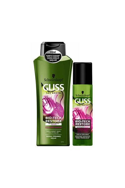 Gliss Glıss Sam.360 ml - Bio Tech+ Liquid Sheet Cream 200 ml