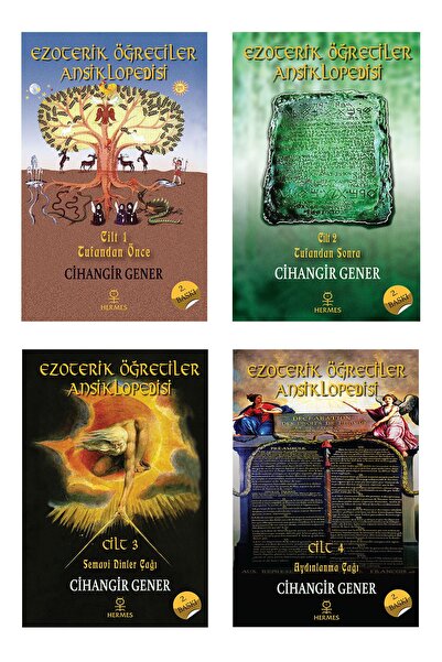 Hermes Yayınları Ezoterik Öğretiler Ansiklopedisi / 4 Kitap Set