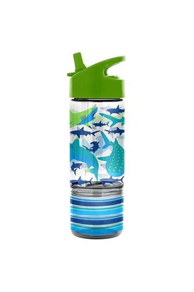 Stephen Joseph Water Bottle with Six Snack Sections and Mouthpiece