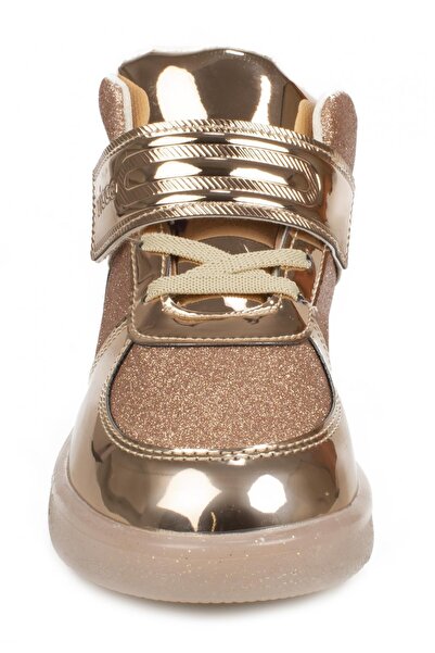 Vicco 220.f20k.105 Mimi Booties Lighted Gold Kids Boots
