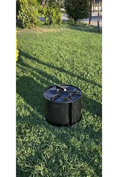 Karadağ Katlanabilir Ateş Çukuru Bahçe Şöminesi Ateş Kovası