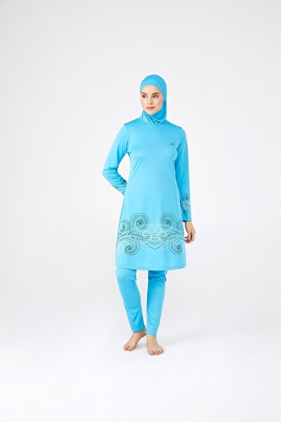 SEAMAY Costum de baie cu hijab din Lycra pentru femei 0805