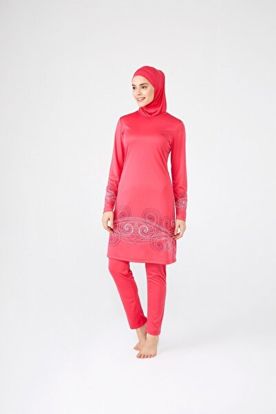SEAMAY Costum de baie cu hijab din Lycra pentru femei 0805