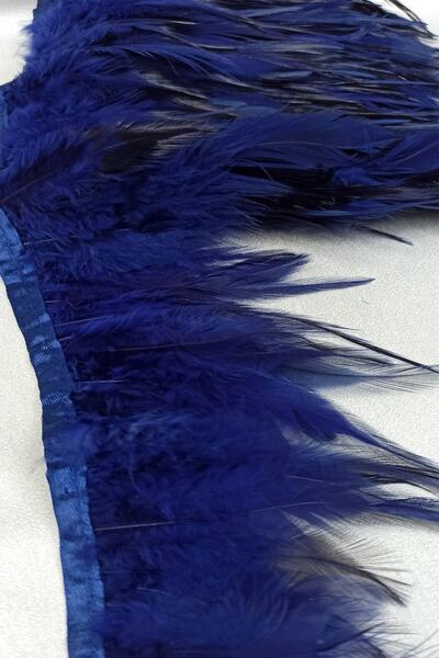 Hobigram Party Accessory Light Navy Blue Rooster Feather – Special Design, Accessory, Quality Production, Eye-Catching Style