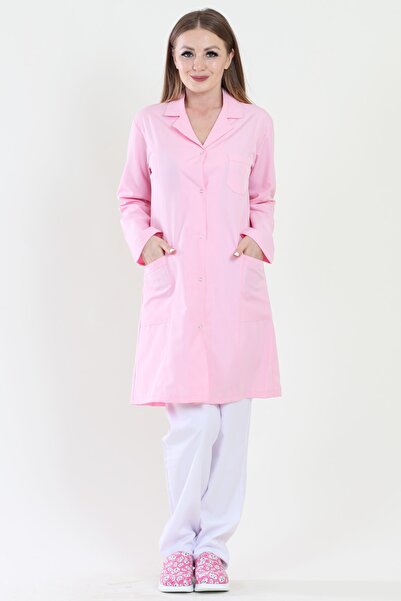 ModaCanel أزياء كانيل كانيل مريلة عمل نسائية وردية