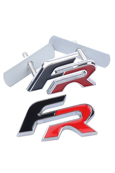 GARDENAUTO Seat Arona Fr Emblem - Chrome Shutter and Trunk Logo Compatible wi...