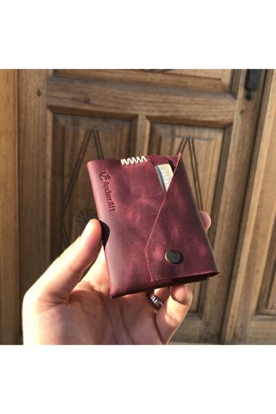 anchoraft Hakiki Deri Cüzdan Alfa