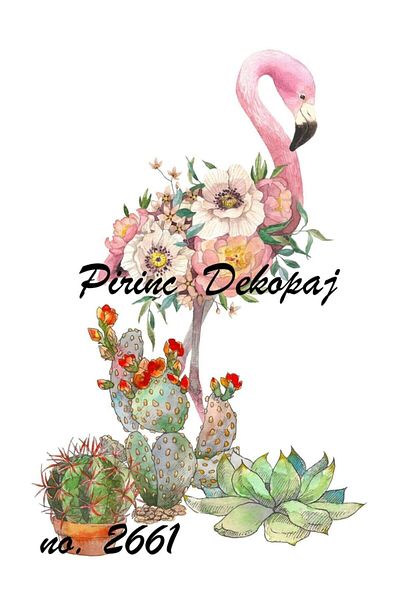 LİNEART Rice Decopage Paper No:2661