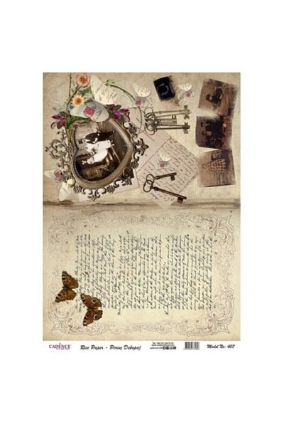 Cadence Brass Decopage - Model 407