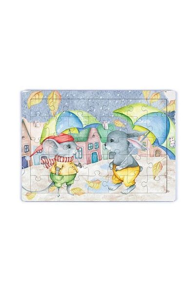 King Of Puzzle Autumn Wooden Puzzle 35 Pieces (xxxv-24)