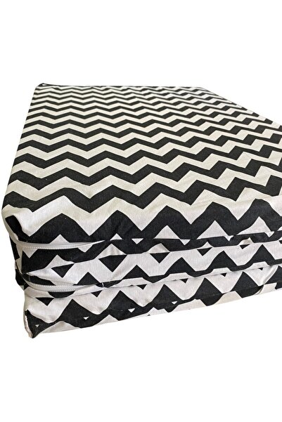 Vip Home Concept Katlanır Yer Yatağı Sünger Yatak Zikzak 80x180 Cm-6 Cm Tek K...