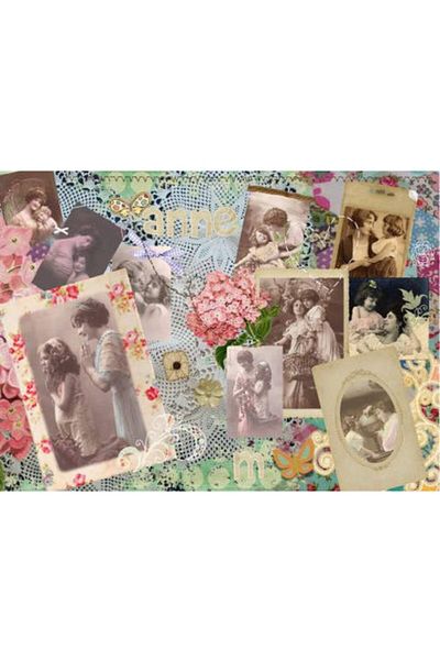 Cadence 2 Pieces Model 331 - Brass Paper Decopage