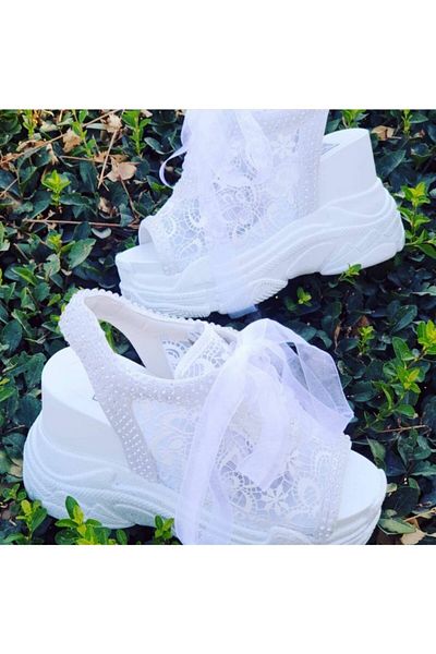 Ayakkabı Tutkusu Stilo ® Sandale de mireasa Confortabile 10cm Inaltime
