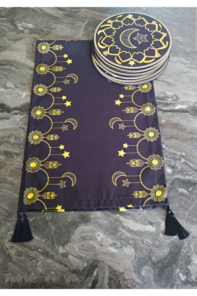 dehaberk Ramazan(RAMADAN) Temalı Runner 6 Adet Supla Seti