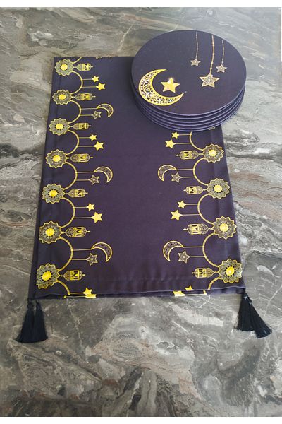 dehaberk Ραμαζάνι (ραμαζάνι) Θεματικό Runner + Σετ Supla 6 τεμαχίων