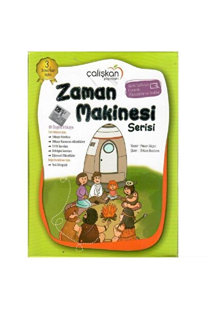 Çalışkan Yayınları Zaman Makinesi 10 Kitap ve Etkinlik Kitabı / Kolektif / Ça...