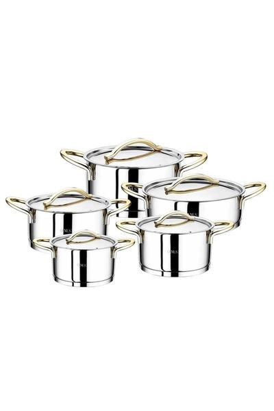 OMS 10 Parça Çelik Silindir Set 1011-gold