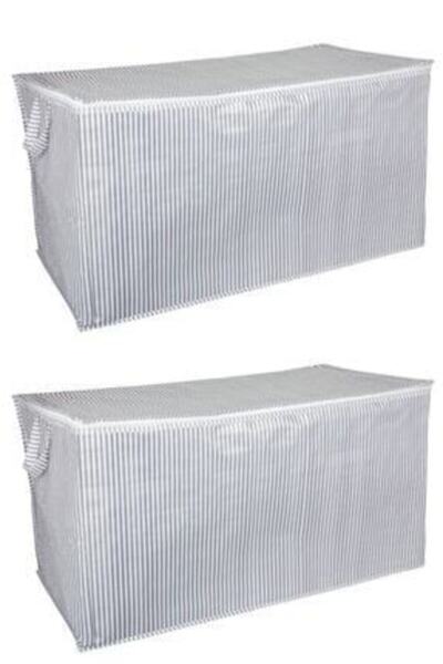 ALAS 2 Τεμάχια - Τύπος Κουφώματος Μάξι - Μαξιλάρια, Παπλώματα κ.λπ. - Μοντέλο με ρίγες που δεν σκουριάζει