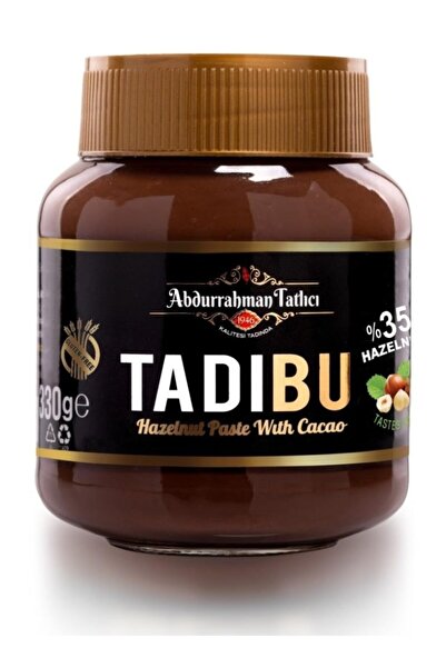 Abdurrahman Tatlıcı Tadıbu Kakaolu Fındık Ezmesi 330 g