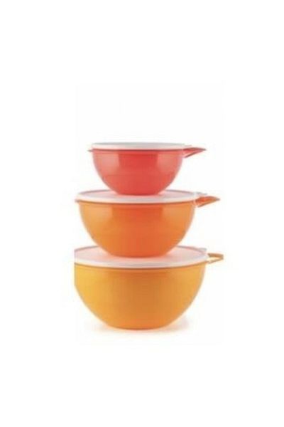 Tupperware Miksim Set of 3 4.5 Lt- 2.75lt -1.4lt