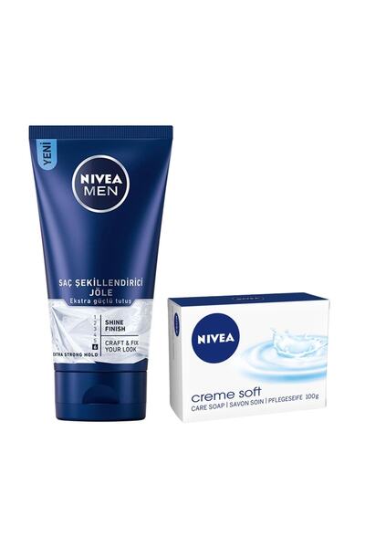 NIVEA Jöle Saç Şekillendirici Parlak 150 ml 9005800318349 2li Set