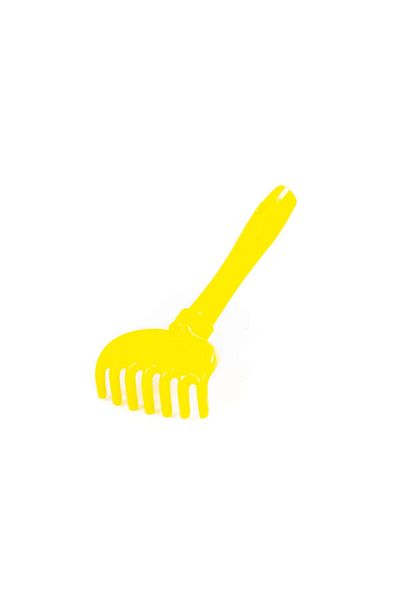 Polesie Small Rake No:5 Yellow