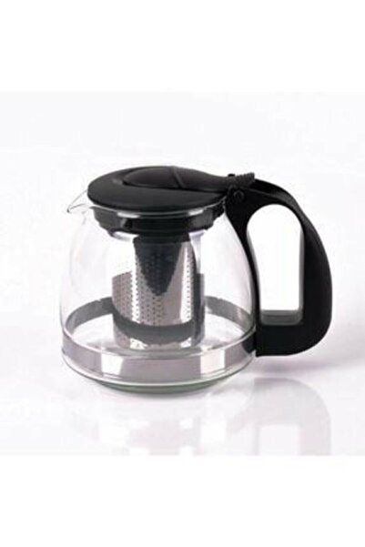La Push Concept Infuser Glass Teapot with Strainer 700 Ml Tea Coffee Herbal T...