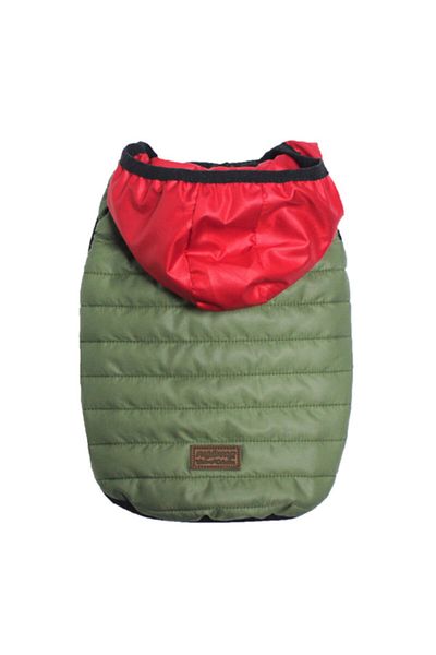 Pawstar Khaki Anorak Dog Vest Dog Raincoat Small