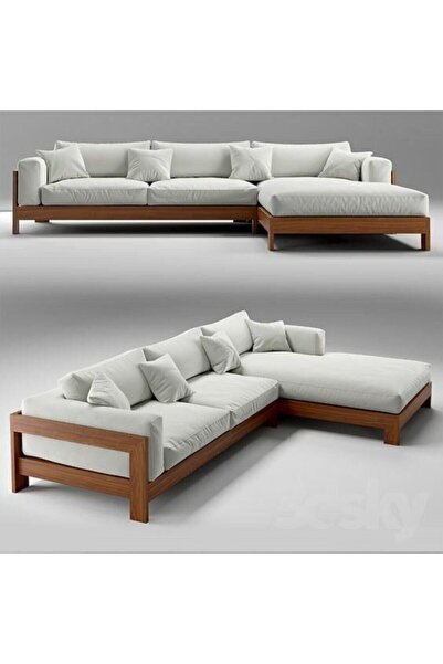 KARAKALEM Ahşap Bahçe Oturma Grubu